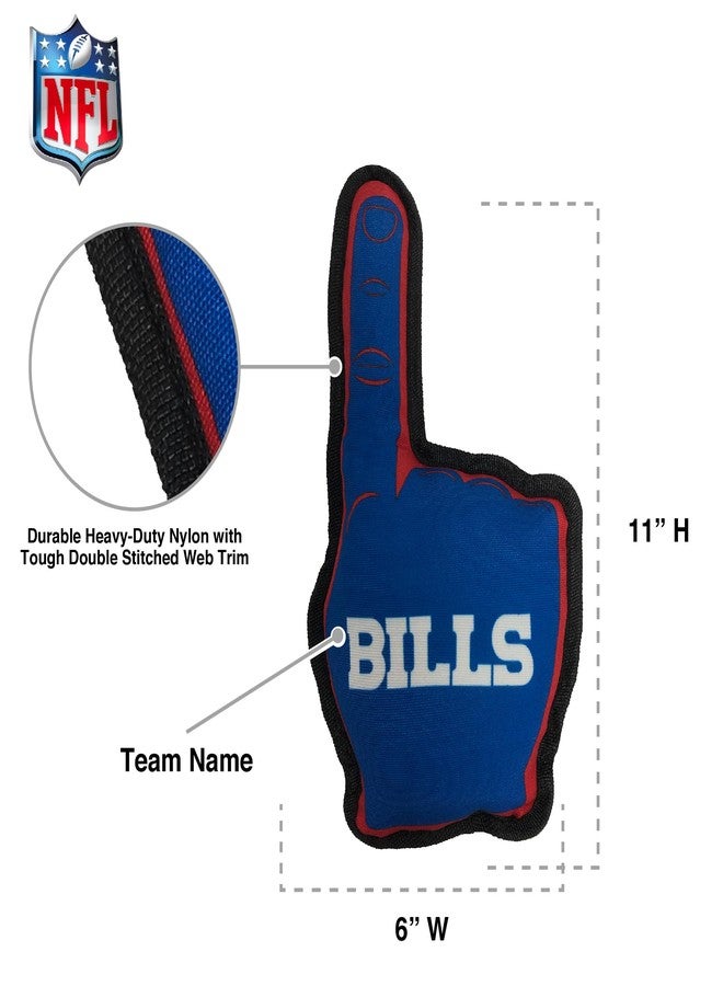 Pets First NFL Buffalo Bills #1 Fan Toy for Dogs & Cats. Best Tough PET Toy with Inner Squeaker - Image 5